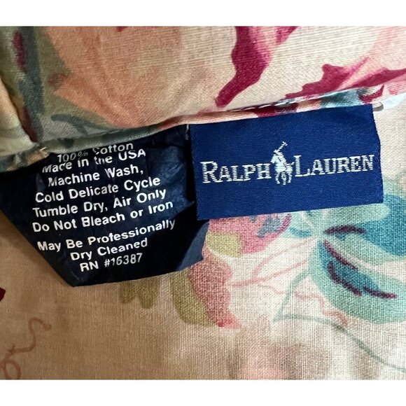 Ralph Lauren Elsa Grasslands Twin Comforter 84" x 60" - Picture 10 of 12